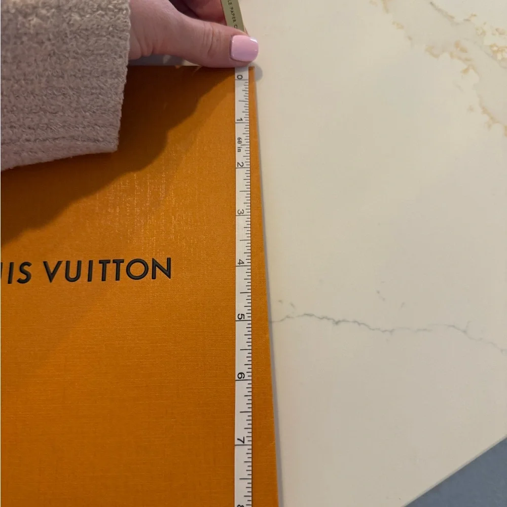 LOUIS VUITTON GIFT BAG WITH RECEIPT ENVELOPE